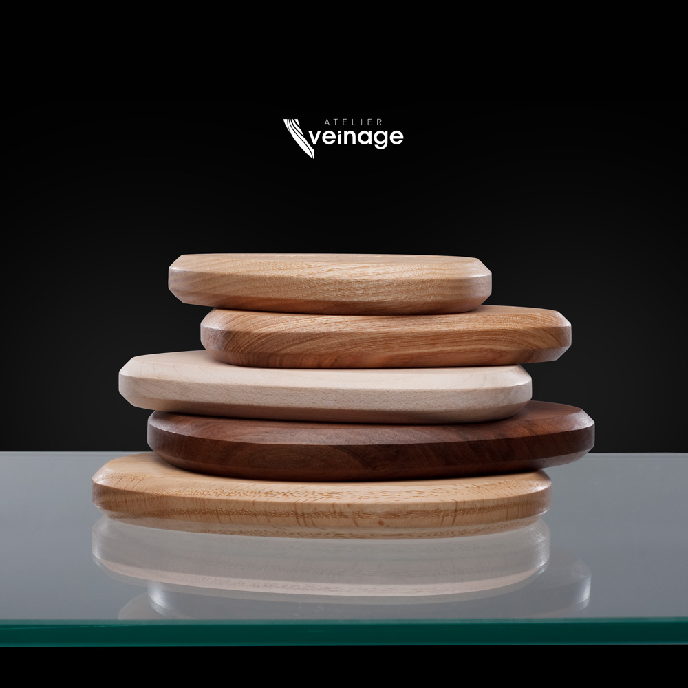 Smart-CAIRN01 - design 5 pièces de bois contrastés